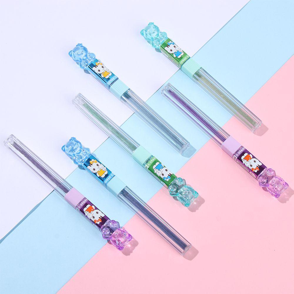 ZAIJIE24 Set 15 Bút Chì Bấm 0.5 / 0.7 mm Đa Dụng Chất Lượng Cao