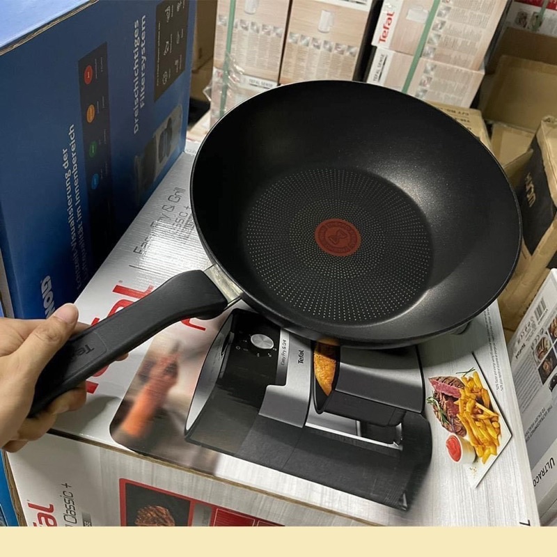 🇩🇪 Chảo sâu lòng Tefal HARD TITANIUM PRO, Made in France