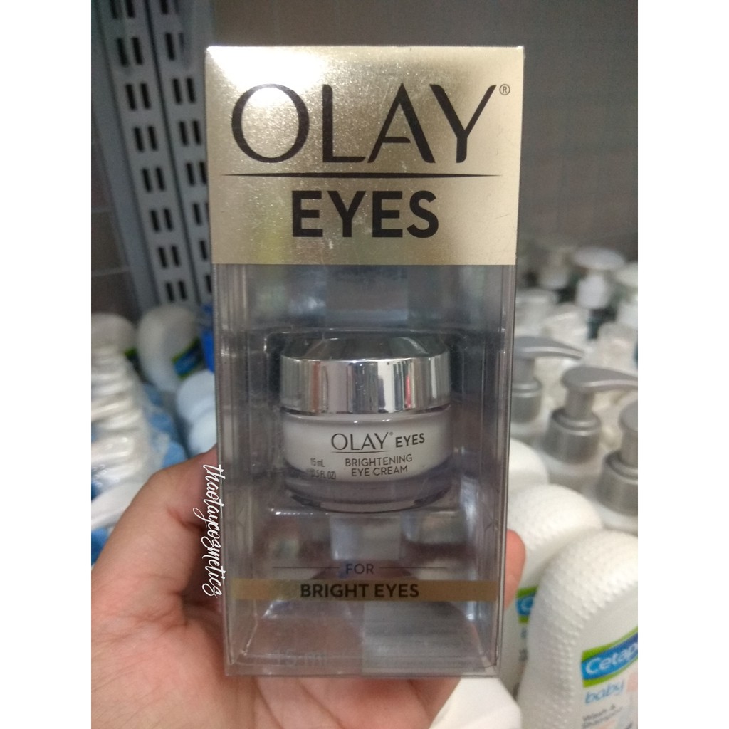 [Hàng Mỹ] Kem dưỡng mắt Olay Eyes (Deep Hydrating / Ultimate / Brightening) dạng hủ mini