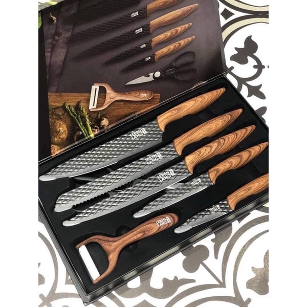 Bộ dao đức LENBEN LANG siêu sắc (7 món)
