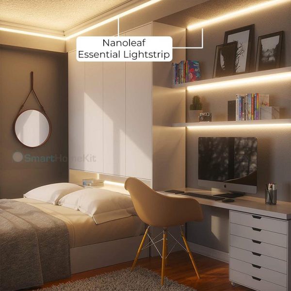 LED dây Nanoleaf Essential Lightstrip Starter Kit 2M - đèn 16 triệu màu thông minh RGB