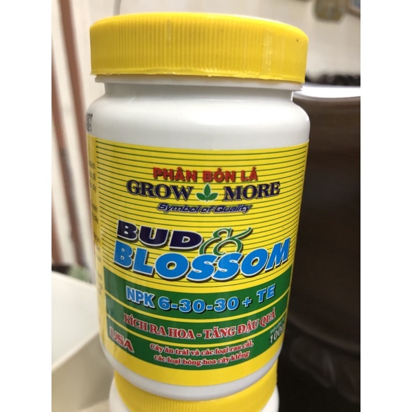 Phân bón lá Grow More NPK 6-30-30 + TE ☘️ Kích ra hoa, tăng đậu quả 🥝