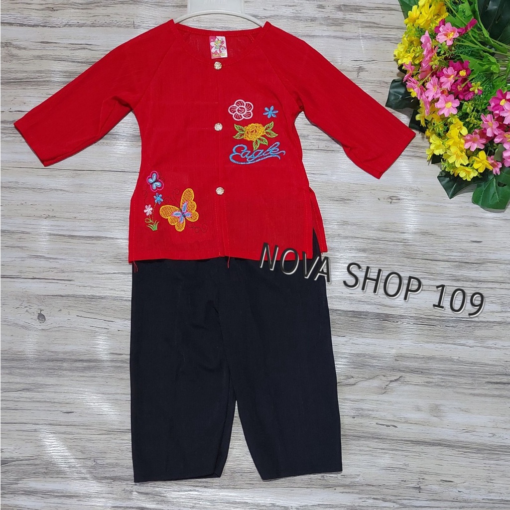 Bộ Áo Quần Bà Ba Truyền Thống Bé Gái - NOVA SHOP