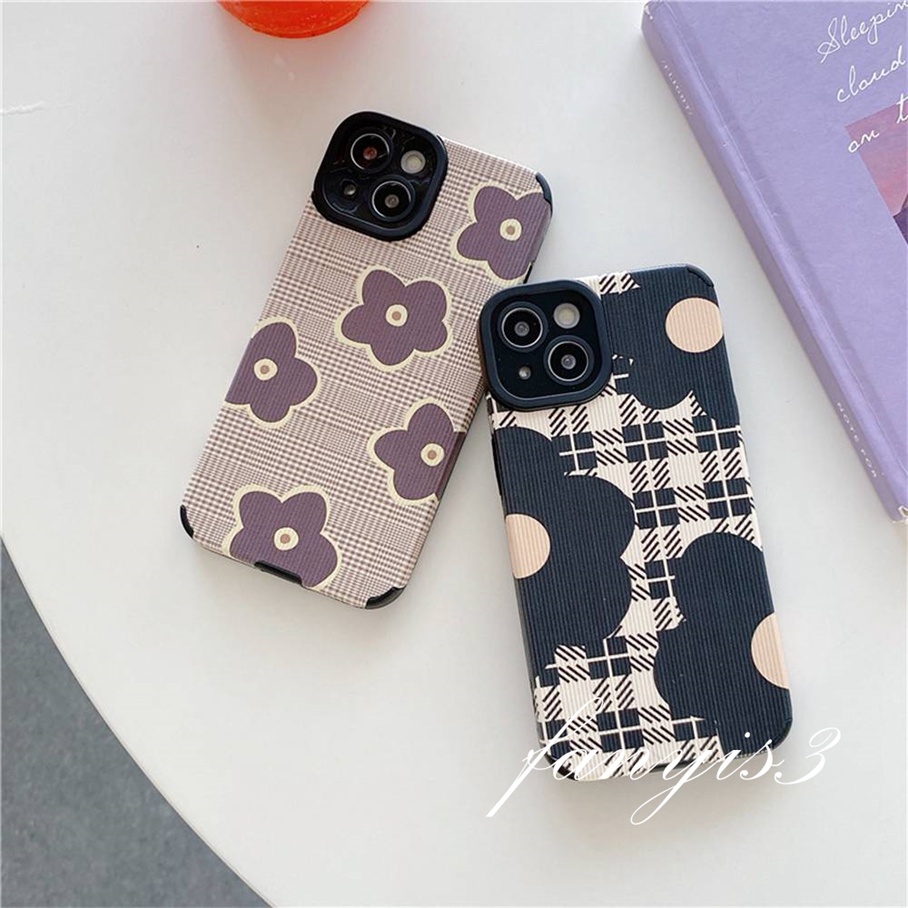 Ốp Điện Thoại Dẻo Họa Tiết Hoa Dễ Thương Chống Sốc Cho For iPhone 13 12 11 Pro Max X XR Xs Max 7 8 Plus SE 2020