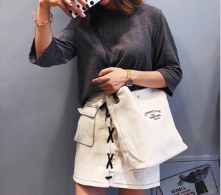 [ HÀNG MỚI VỀ] túi tote dây da