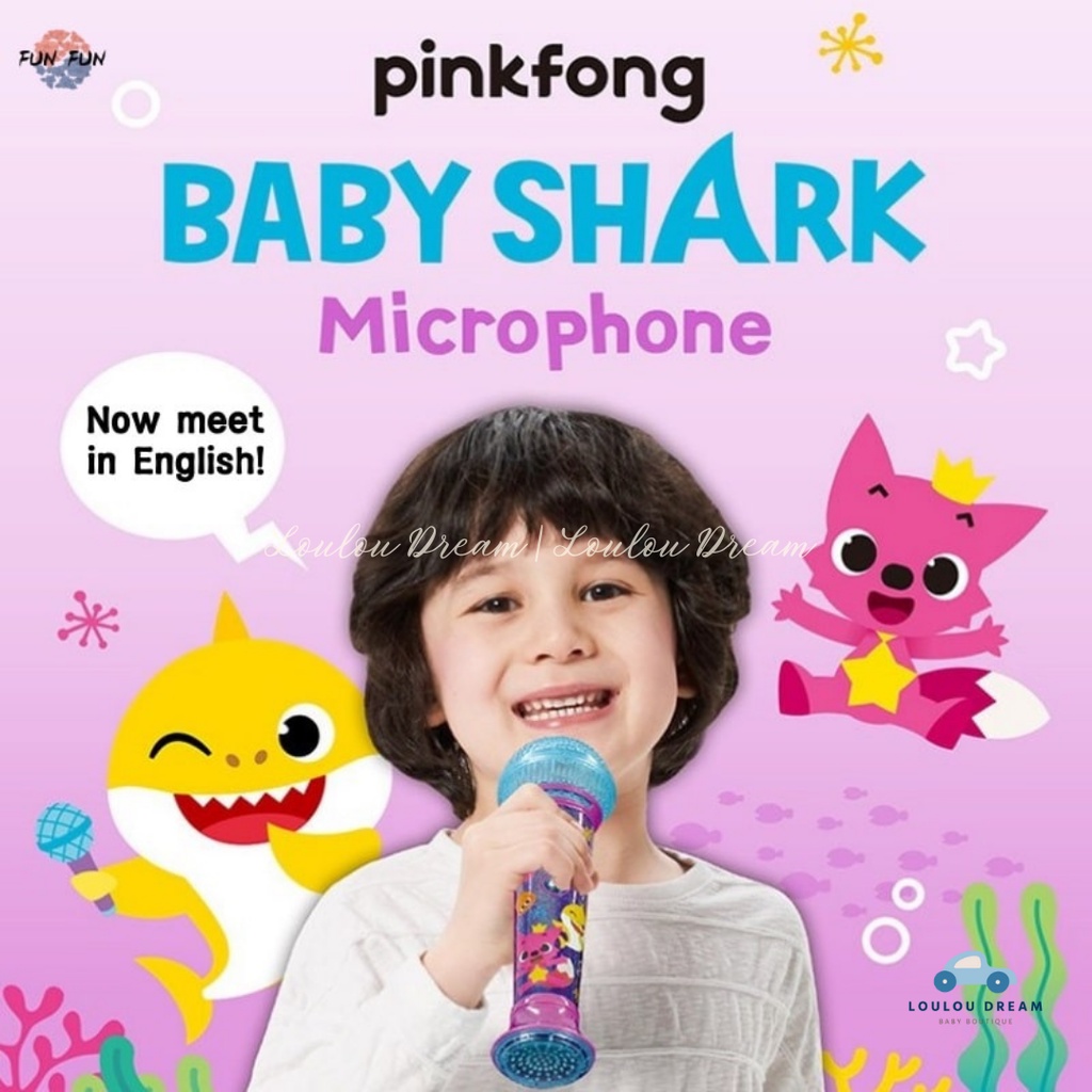 [Đồ chơi Baby Shark] Micro đồ chơi Baby Shark Sea Jam mô phỏng giọng nói và phát nhạc cho bé chính hãng Mỹ