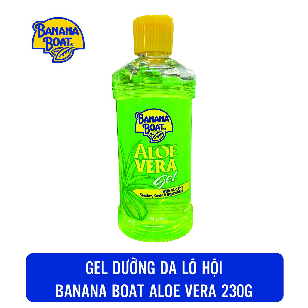 Gel Dưỡng Ẩm Lô Hội Banana Boat Aloe Vera Gel 230g/Chai