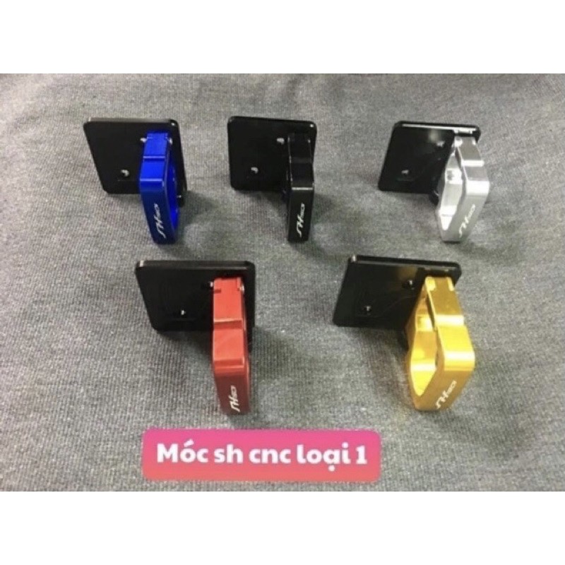 Móc treo đồ SH nhôm CNC đủ màu