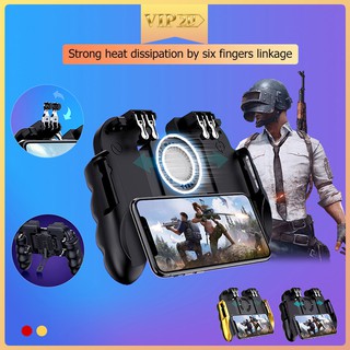 Pubg tay cầm chơi game có quạt làm mát cho điện thoại vip2u
