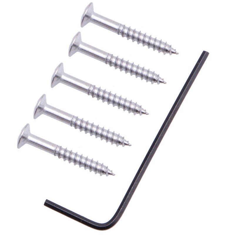 Cầu Đàn 6 Dây Bằng Chrome Mary Cứng Cáp Chuyên Dụng Cho Guitar Điện