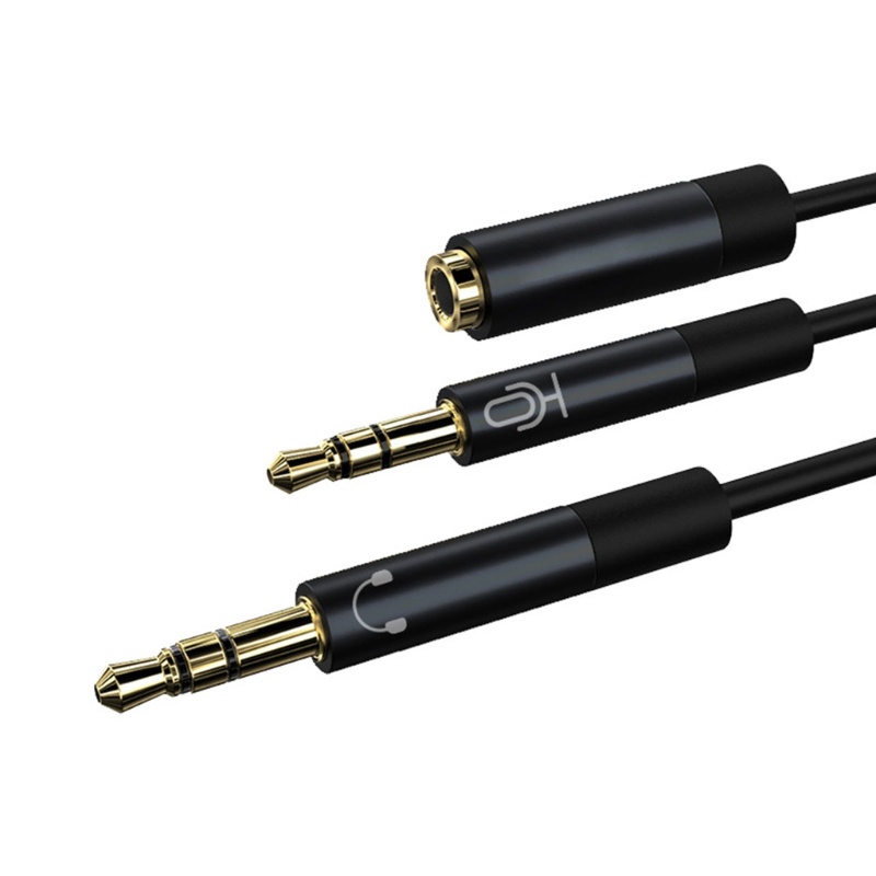 Dây Cáp Nối Dài Tai Nghe 2 Đầu Cắm 3 5mm Cho Điện Thoại / Máy Tính