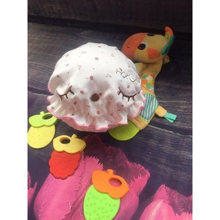 Set 2 nón viền bèo bé gái Hotga