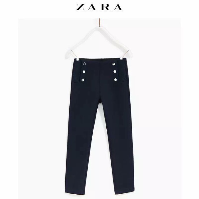 Quần legging zara sẵn navy 13-14