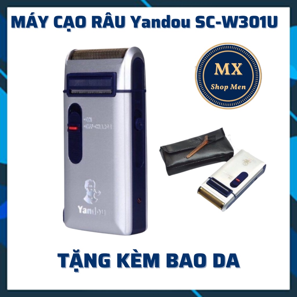 Máy cạo râu khô Yandou SC-W301U nhỏ gọn, máy cạo râu thông minh sang trọng (BH 12 tháng)