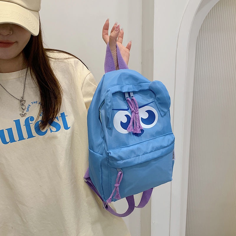 Sullivan Ba Lô Đi Học Họa Tiết Hoạt Hình Gấu Pooh / chipmunk / Quái Vật Kiểu Nhật Bản Dễ Thương