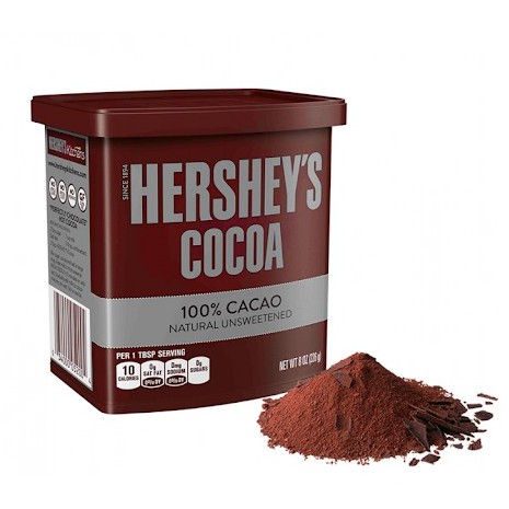 Bột Cacao Đắng Nguyên Chất Hershey's Hộp 226gr