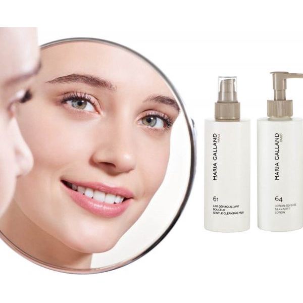 Sữa rửa mặt cho da thường, khô, nhạy cảm và lão hóa MARIA GALLAND 61 Gentle Cleansing Milk 200ml