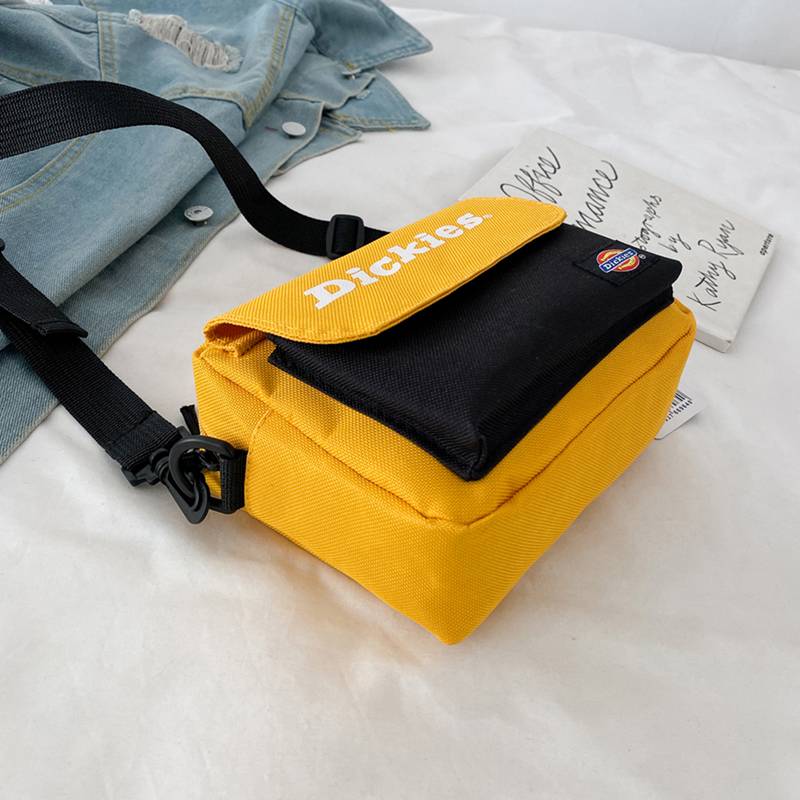 Dickies Leisure Crossbody Bag Túi đeo Vai Thể Thao Thời Trang Hàn Quốc Unisex Túi Vuông Nhỏ