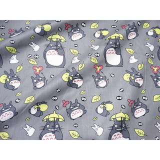 Vải may outfit doll, scrunchies hình totoro