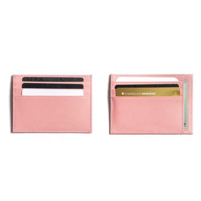 [DA THẬT] Ví mini nữ, ví nam Bóp Cardholder ZERO Da Saffiano Nhập Khẩu Cao Cấp Chống Thấm Nước Unisex