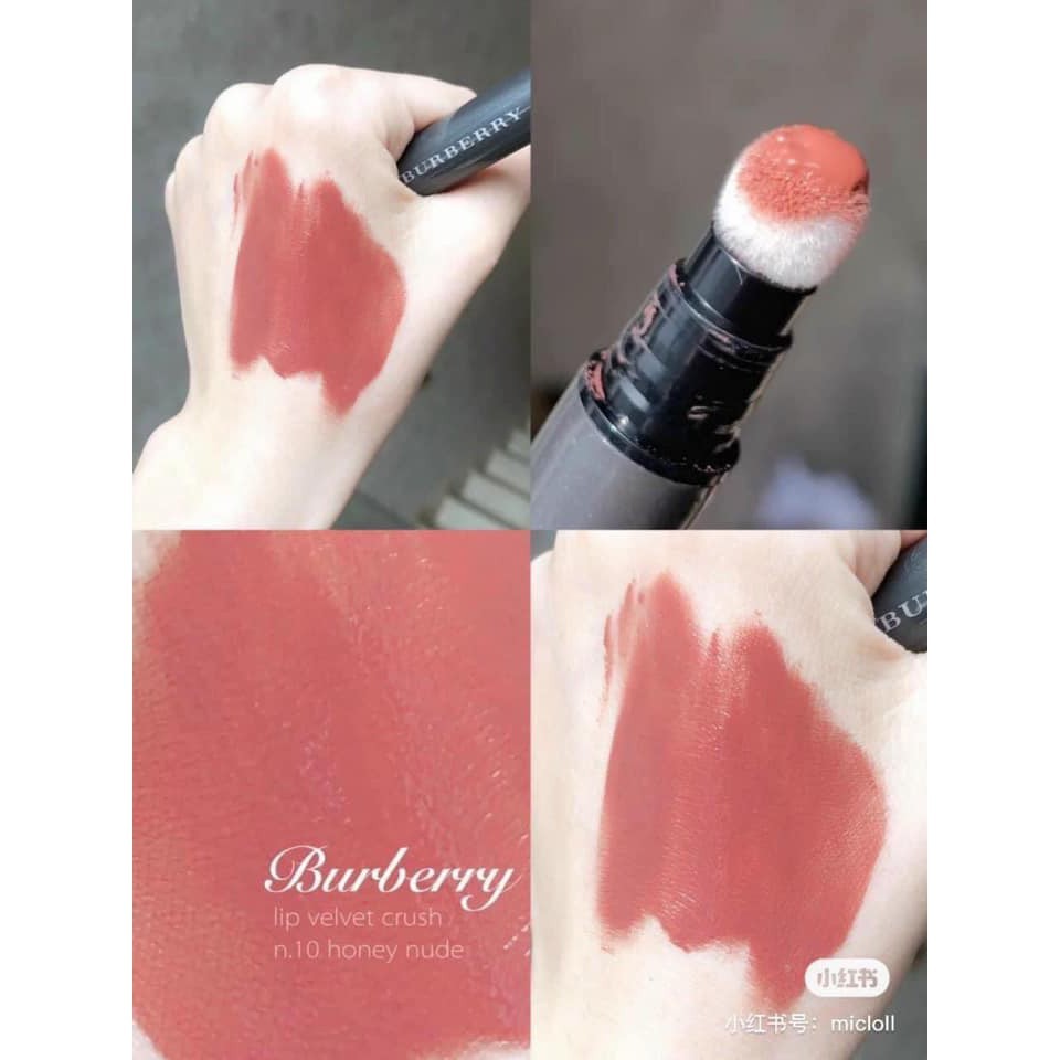 🔥FREESHIP🔥Son Burberry Lip Velvet Crush Màu 10 - 16 - 25 - 70