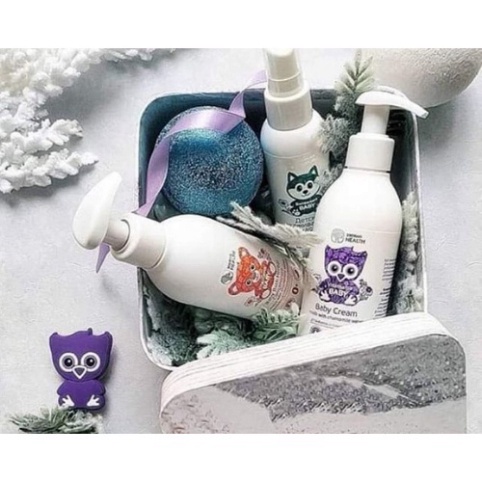 Kem dưỡng da cho bé Siberi Wellness - tinh chất dầu của Cúc la mã và lavender làm giảm kích thích da và dịu da-200ml