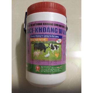 Thức ăn bổ sung canxi khoáng cho  lợn gà ngan vịt