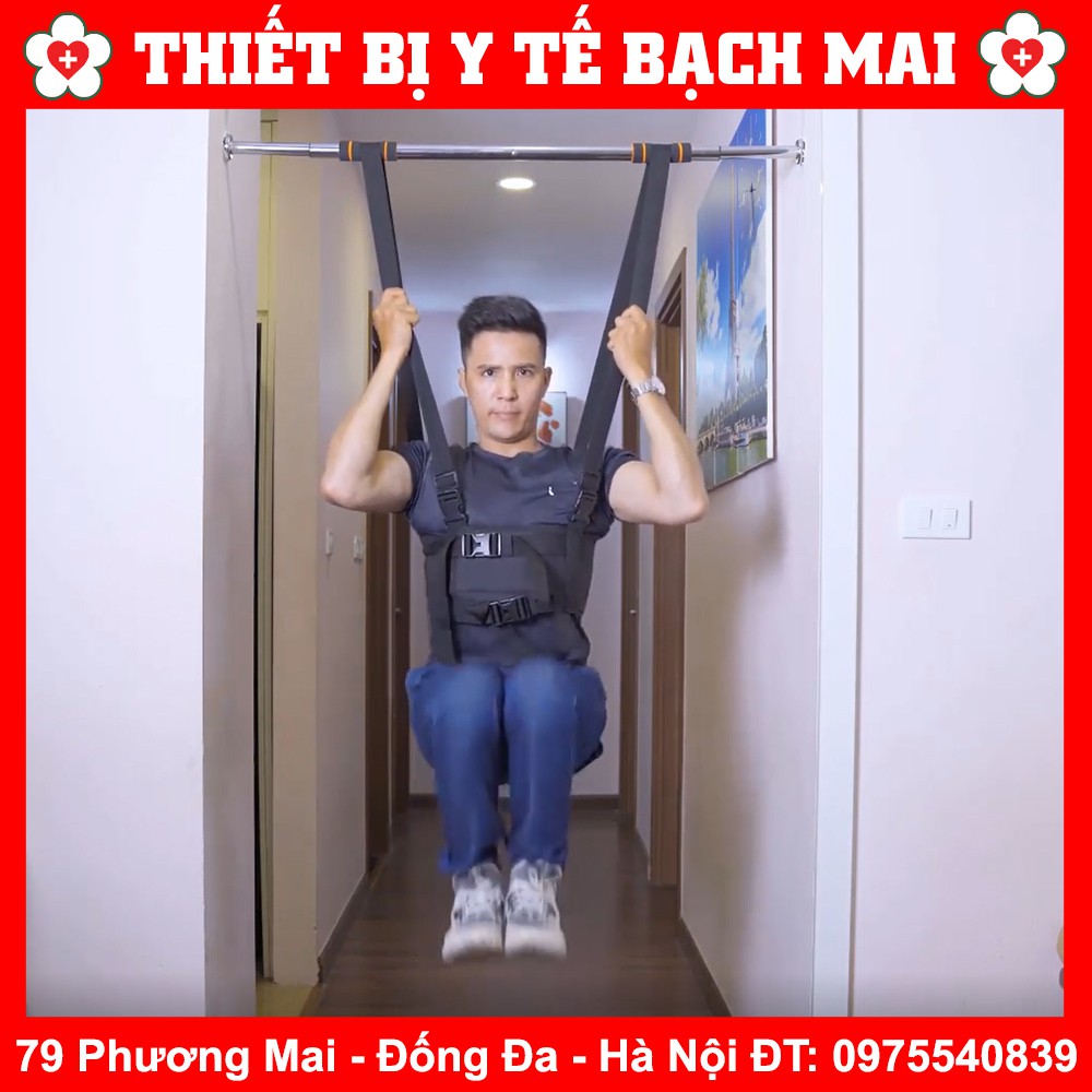 Đai Treo Kéo Giãn Cột Sống Lưng Điều Trị Thoát Vị, Thoái Hóa, Đau Lưng