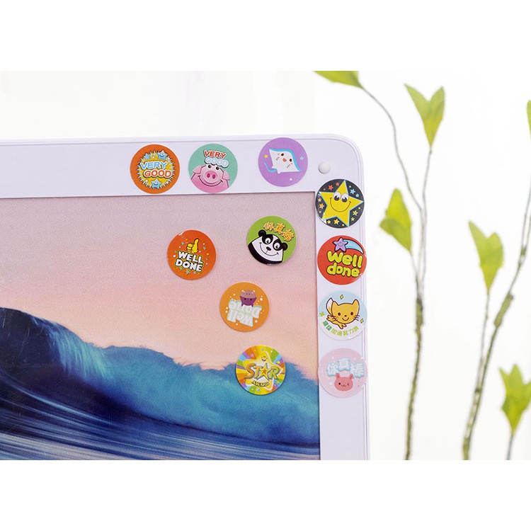 Bộ Sticker 240 tem tích điểm Pison dễ thương, hình dán cute trang trí đáng yêu giá rẻ – 1 bộ