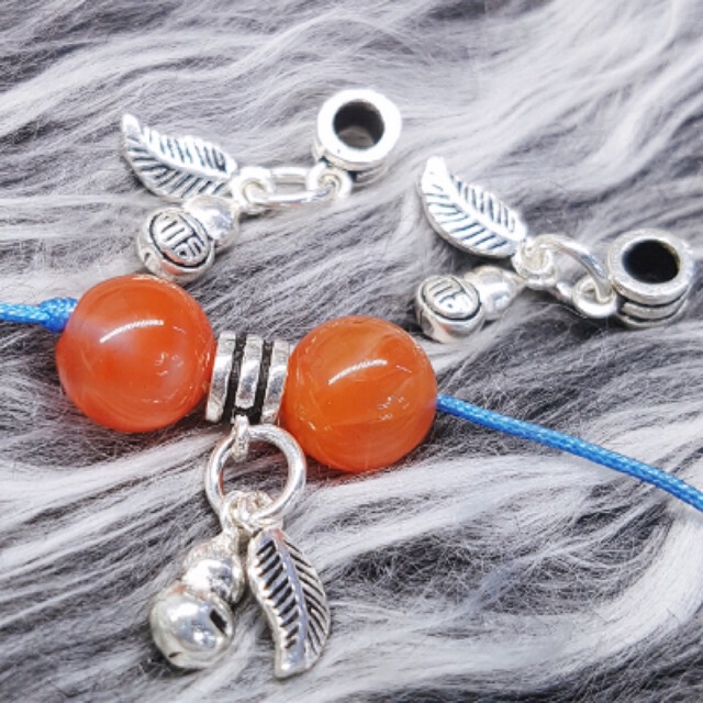 CHUYÊN SỈ  Charm treo bạc lá hồ lô hàng siêu đẹp - Bạc tốt loại 1, PH235