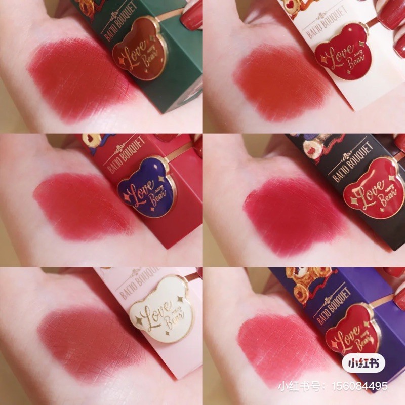 son thỏi vuông vỏ gấu của Flower knows | BigBuy360 - bigbuy360.vn