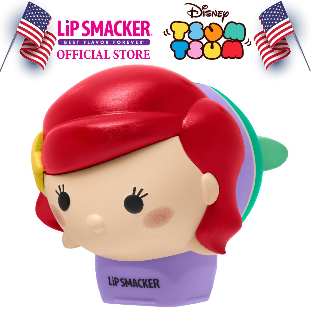 Son Lip Smacker Disney Tsum Tsum Nàng Tiên Cá Ariel 7.4g