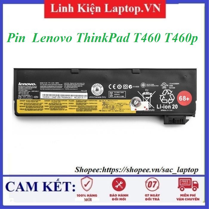 ⚡️Pin laptop Lenovo ThinkPad T460 T460p L460 L450
