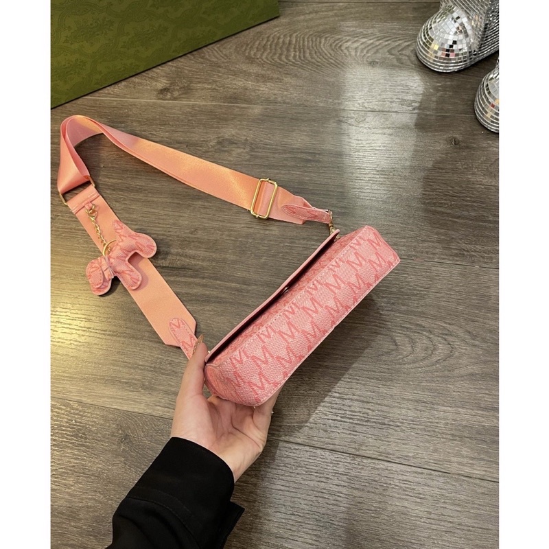 Túi M Bì Thư Tag Pet,  Form Hình Chữ Nhật, Túi Đeo Vai Nữ Sang Trọng Tinh Tế Phiên Bản Hàn Quốc