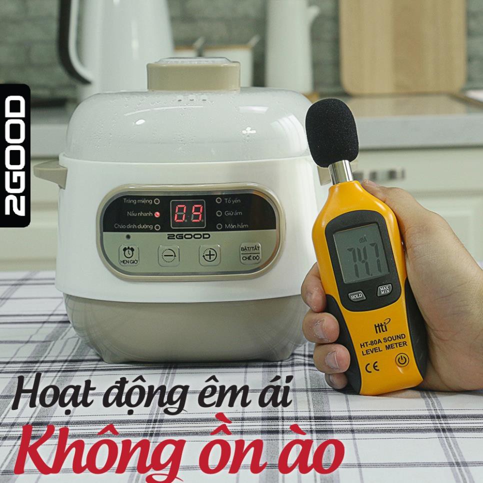 Nồi Hầm Cháo Cách Thủy 2GOOD A200 (1.0L) Bảo Hành 24 Tháng Bảo Hành 24 Tháng.