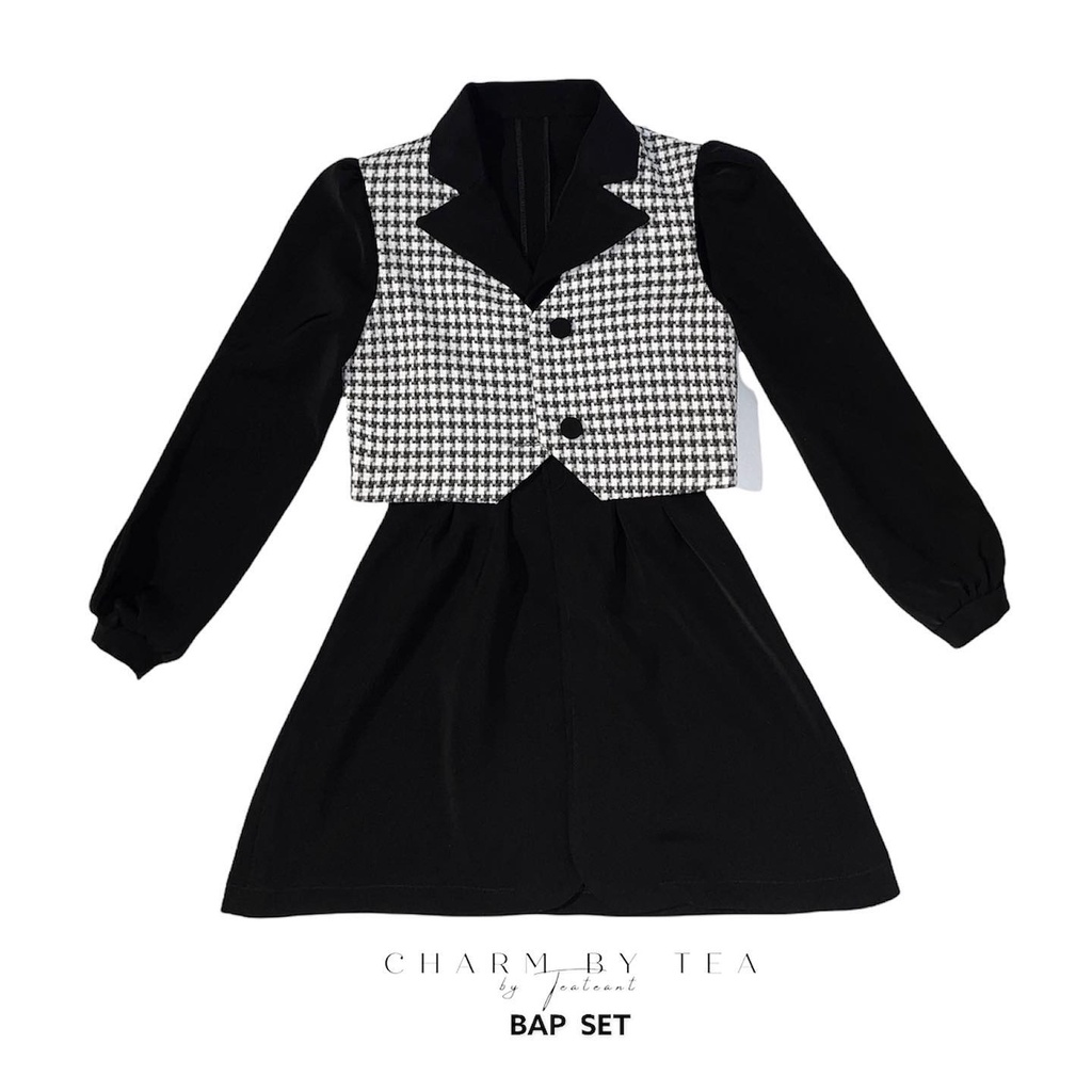 Bộ váy thiết kế Charm By Tea , mã sản phẩm : BAP SET