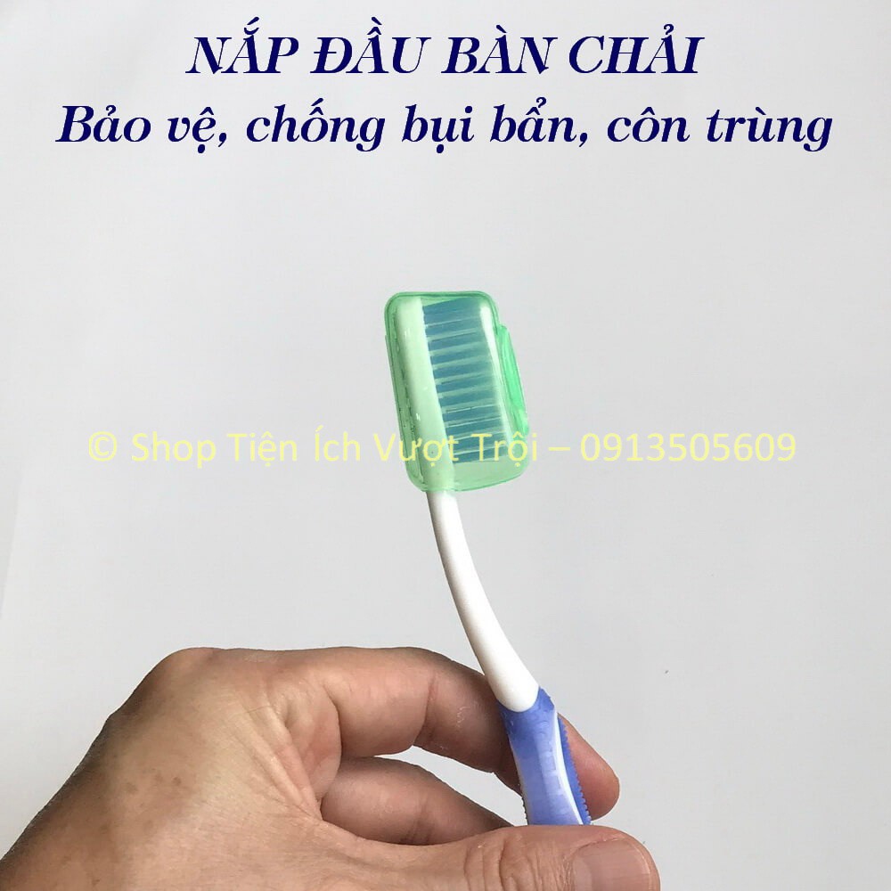 Bảo vệ đầu bàn chải, chống bụi bẩn, dây nước ra đồ trong túi khi mang theo người, đi du lịch, đi làm-Tiện Ích Vượt Trội