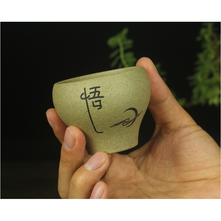 Bộ 6 chén cốc uống trà bằng gốm