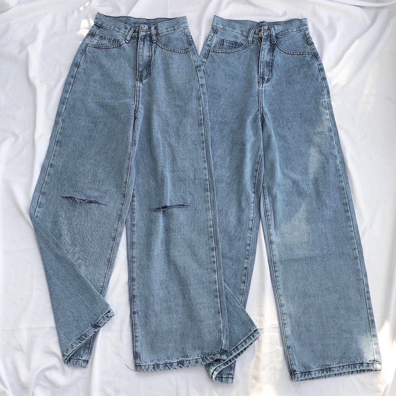 Quần jean ống suông 100cm | BigBuy360 - bigbuy360.vn