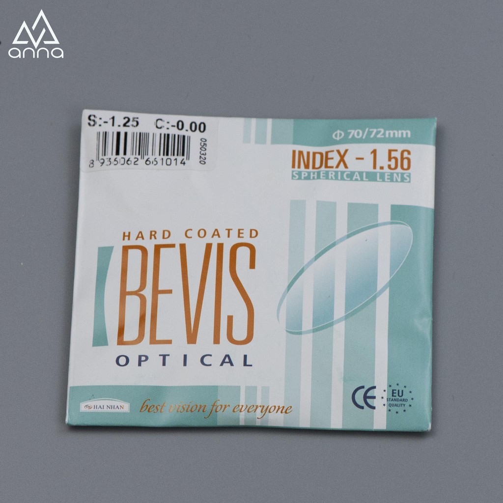 Mắt kính cận ANNA Bevis tráng cứng, chống xước hàng chính hãng | BigBuy360 - bigbuy360.vn