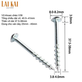 Vít khoan chéo V34 V38