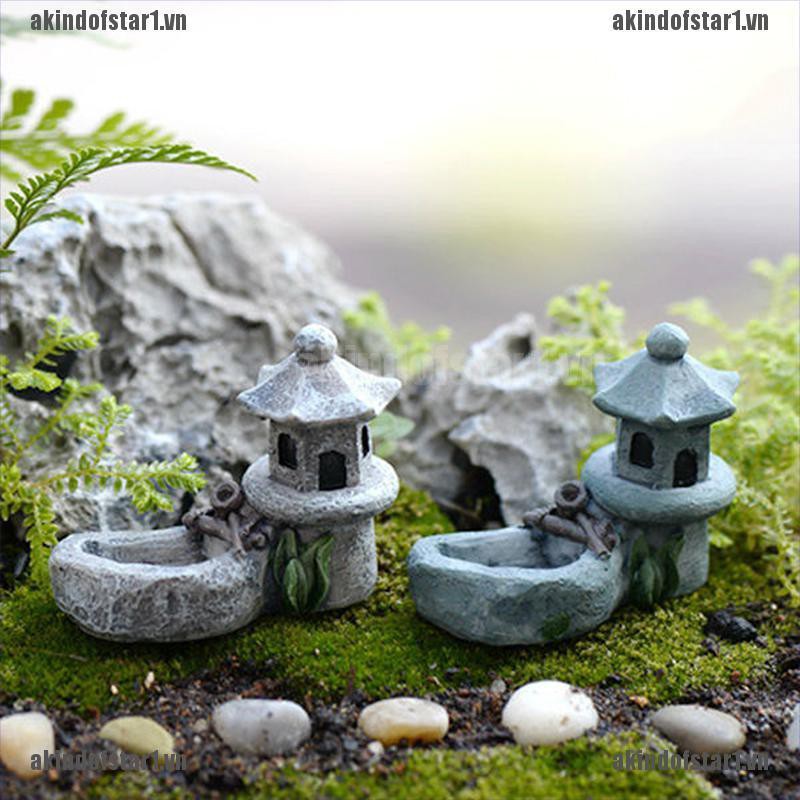 Mô Hình Tháp Mini Bằng Nhựa Resin Độc Đáo Sống Động