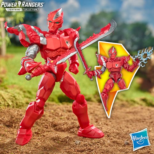 Mô hình nhân vật Hasbro⚡Power Rangers Lightning Collection⚡6-inches MMPR Red Ecliptor - Entertainment Earth Exclusive