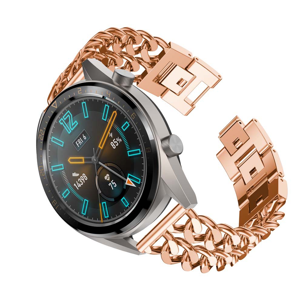 Dây đồng hồ bằng kim loại 22mm thay thế cho Huawei Watch GT 46mm/Huami Amazfit Pace/Amazfit Stratos 2/2S