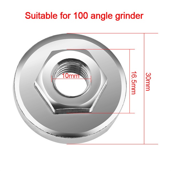 Tấm kẹp nhanh dĩa mài góc 100mm 125mm