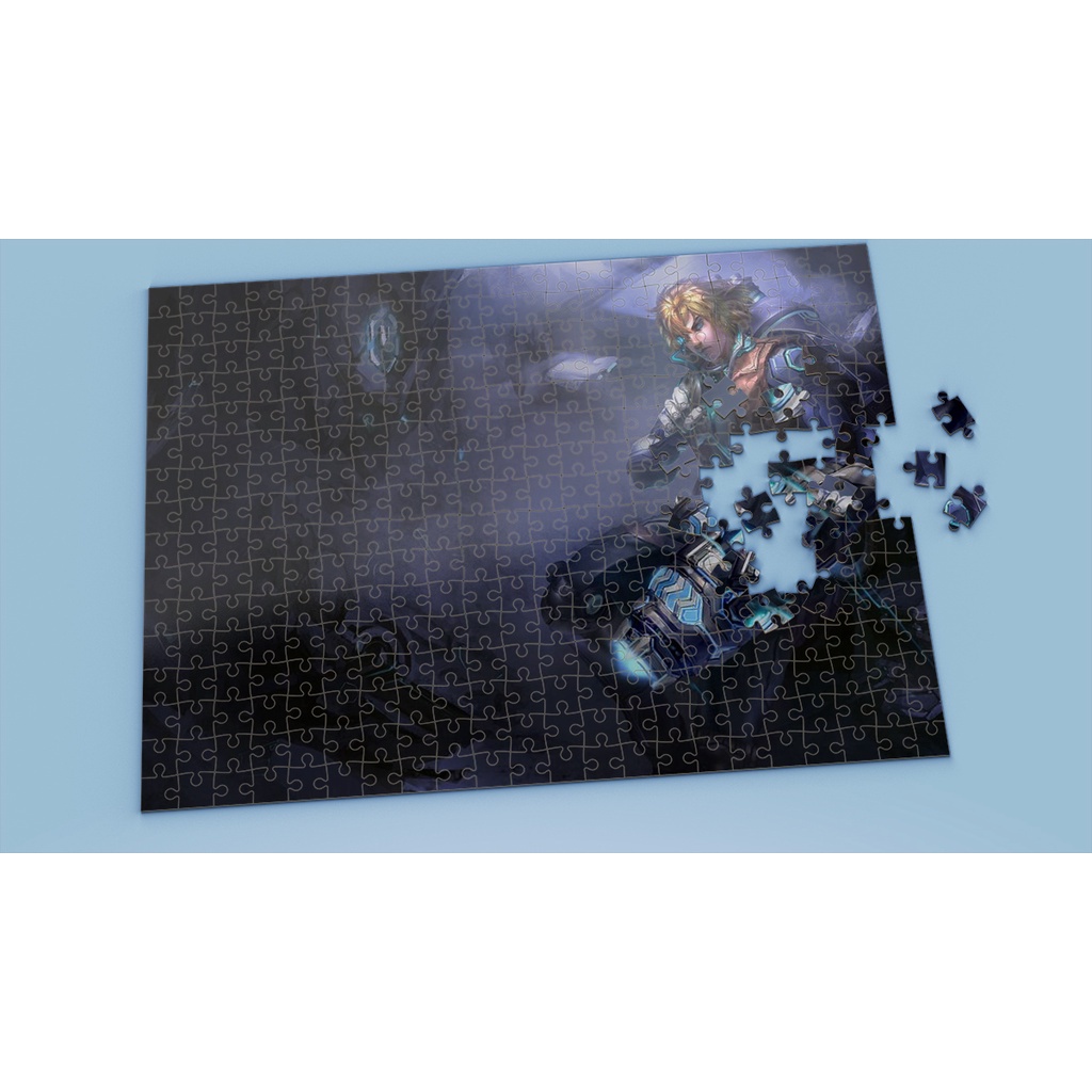Tranh ghép hình A4, A5 League of Legends, xếp hình EZREAL - Mẫu 1