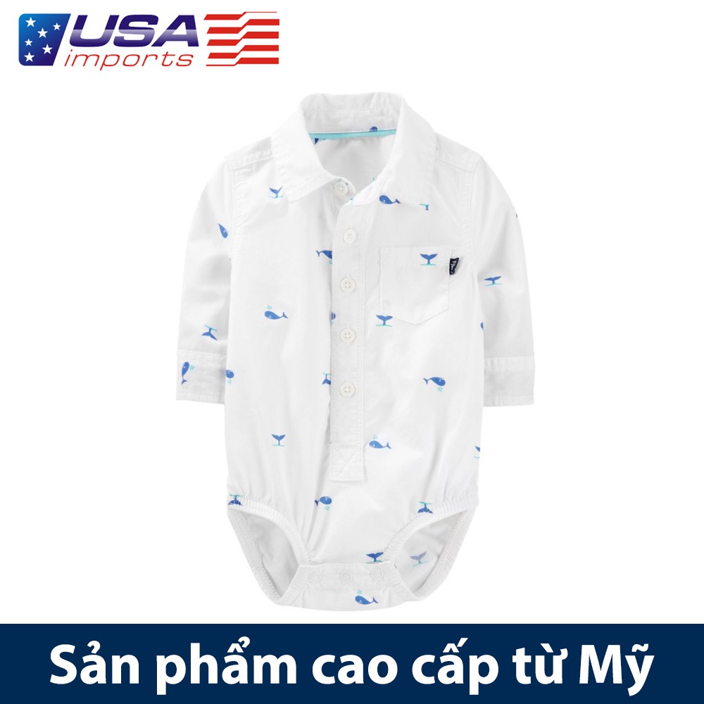 Bodysuit sơ mi tay dài Osh-cót Auth Từ Mỹ (13456314)