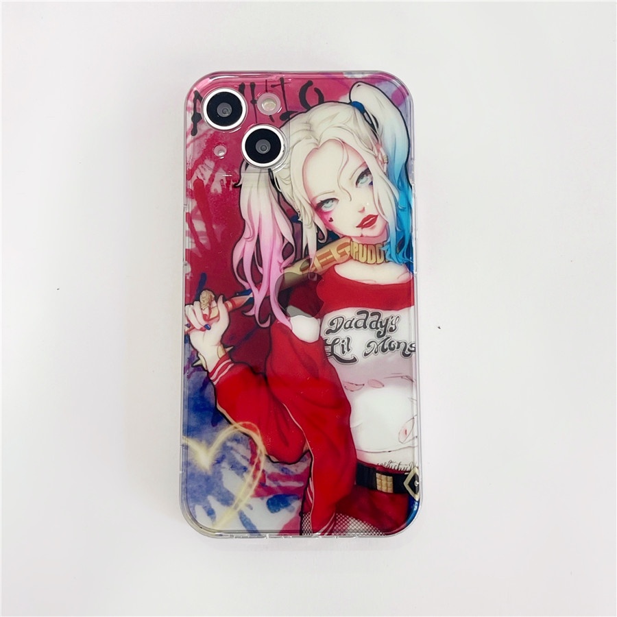 Ốp Điện Thoại Cứng Họa Tiết JOKER Harley Quinn Cho iPhone 14 Pro Max 14 Plus 13 Pro Max 12 Pro Max 11 Pro Max