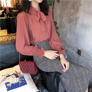 Áo thắt nơ