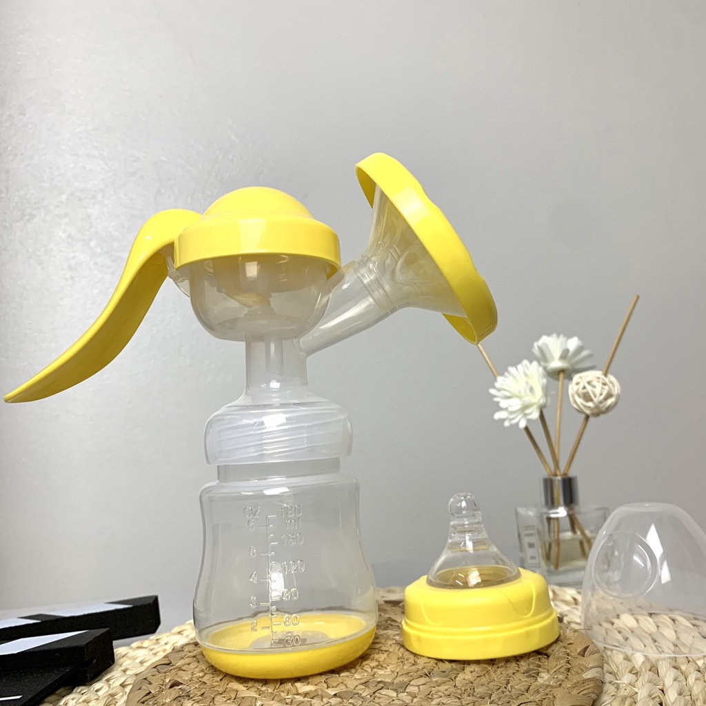 Máy hút sữa cầm tay Kichilachi dung tích 180ml (kèm núm ti)